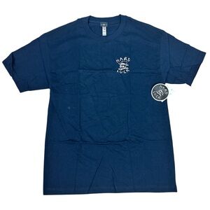 Hard Luck Navy Blue Men's Short Sleeve Tee NWT